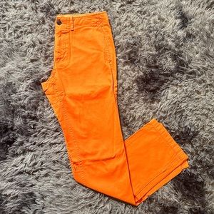 Gap Lived in Slim Pants - Orange